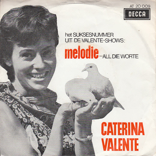 Caterina Valente : Melodie (7", Single, Mono)