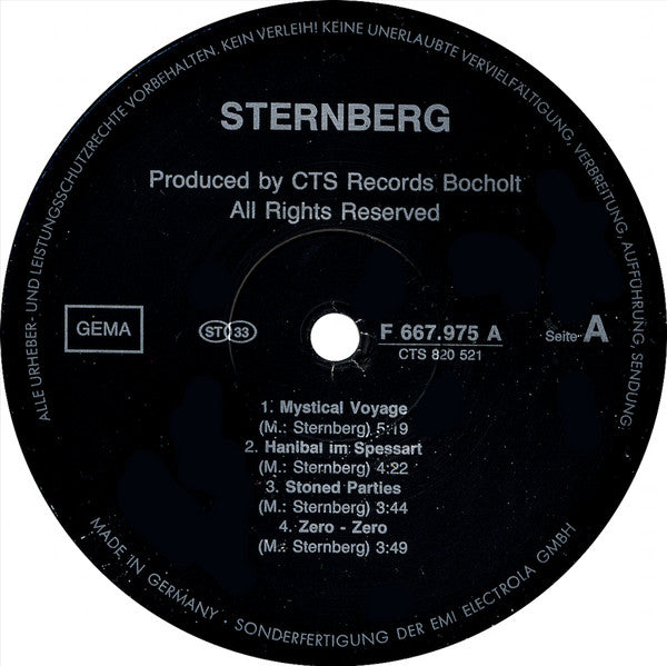 Sternberg : Mystical Voyage (LP)