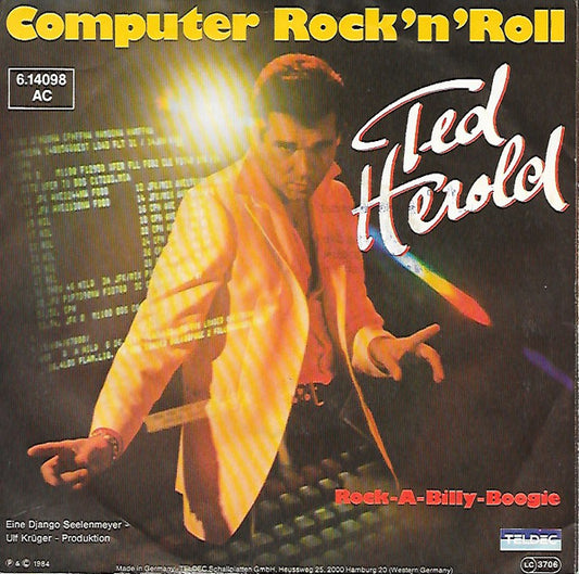 Ted Herold : Computer Rock'n'Roll (7", Single)