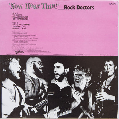 Rock Doctors : Now Hear This (12", MiniAlbum)