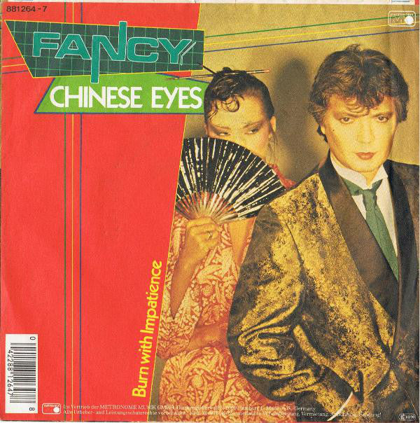 Fancy : Chinese Eyes (7", Single)