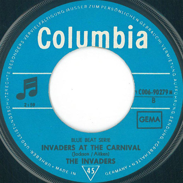 The Invaders : Stop Teasing  (7", Single, Mono)