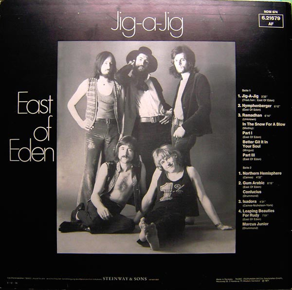 East Of Eden (2) : Jig-A-Jig (LP, Comp, RE)