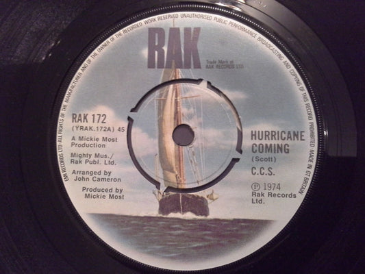 CCS : Hurricane Coming (7", Single)