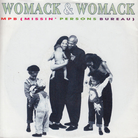 Womack & Womack : MPB (Missin' Persons Bureau) (7", Single)