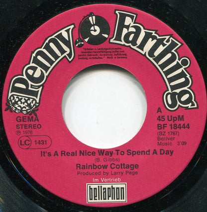 Rainbow Cottage : It's A Real Nice Way To Spend A Day (7", Single)