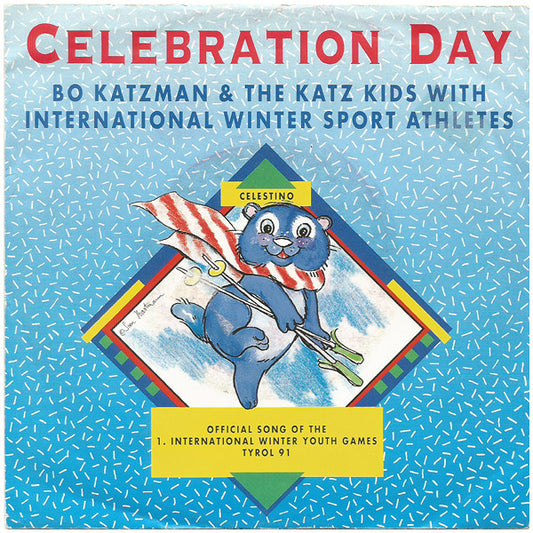 Bo Katzman & The Katz Kids With Unknown Artist : Celebration Day (7", Single)