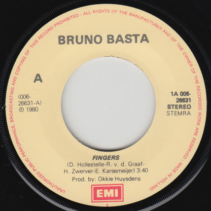 Bruno Basta! : Fingers (7", Single)