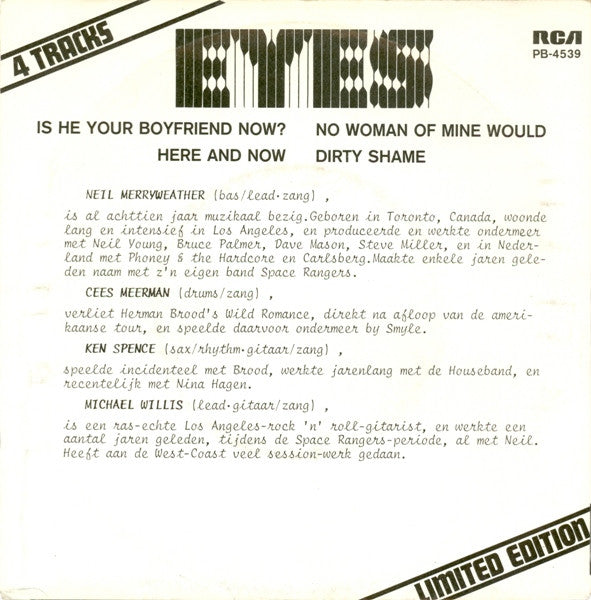 Eyes (2) : Untitled (7", Ltd)