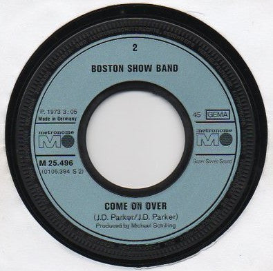 The Boston Show Band : Hey, Diddle Diddle / Come On Over (7")