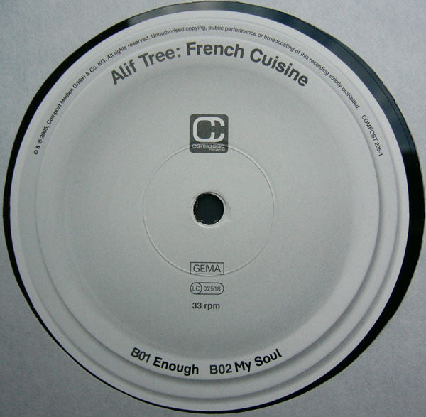 Alif Tree : French Cuisine (2x12", Album)