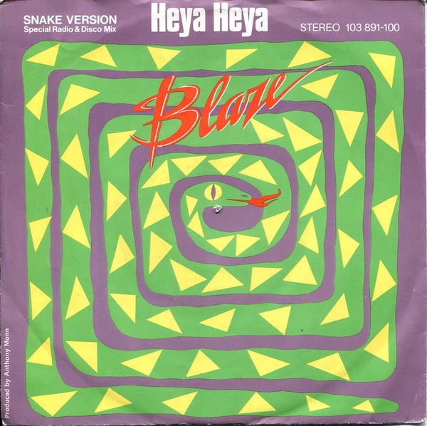 Blaze (4) : Heya Heya (7", Single)