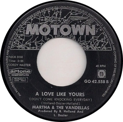 Martha Reeves & The Vandellas : Heat Wave  (7", Single)