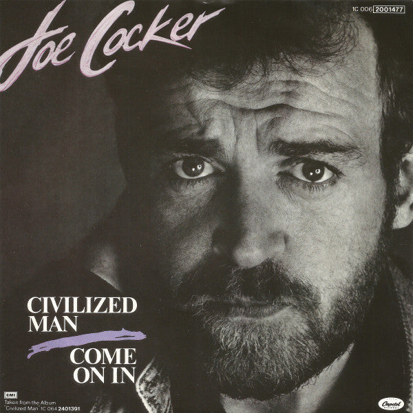 Joe Cocker : Civilized Man / Come On In (7", Single)