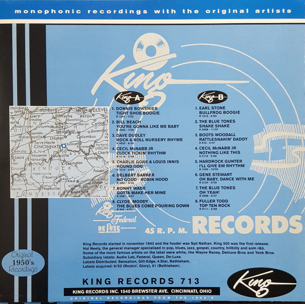 Various : The Lost King Recordings (LP, Comp, Mono, Unofficial)