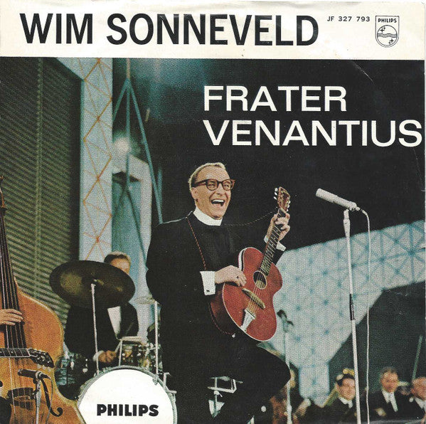 Wim Sonneveld : Frater Venantius (7", RE, Red)