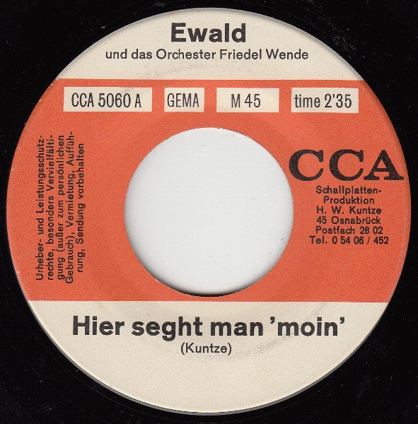 Ewald : Lassie Kehr Heim (7", Single)