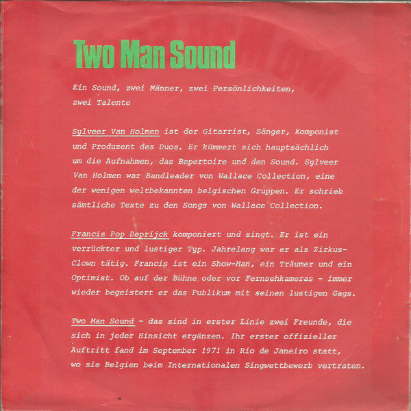 Two Man Sound : Vini-Vini (7", Single)