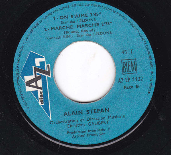 Alain Stefan : On S'aime (7", EP)