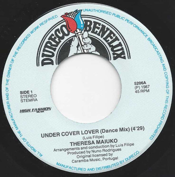 Theresa Maiuko : Under Cover Lover (7", Single)