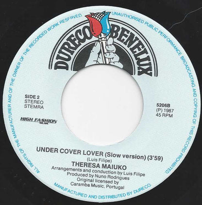 Theresa Maiuko : Under Cover Lover (7", Single)