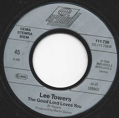 Lee Towers With Jody's Singers : Highway To Freedom (7", Single)