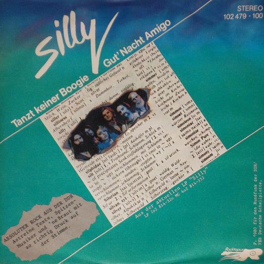 Silly : Tanzt Keiner Boogie / Gut' Nacht Amigo (7", Single)