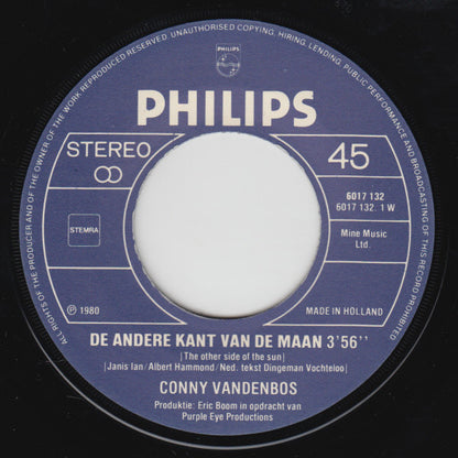 Conny Vandenbos : De Andere Kant Van De Maan (7", Single)