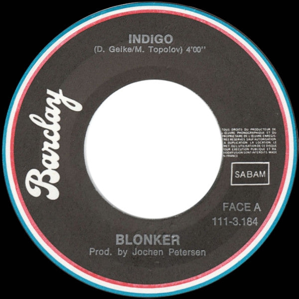 Blonker : Indigo / Kannst Mal Seh'n (7", Single)