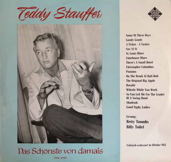 Teddy Stauffer : Das Schönste Von Damals (1936-1939) (LP, Comp)