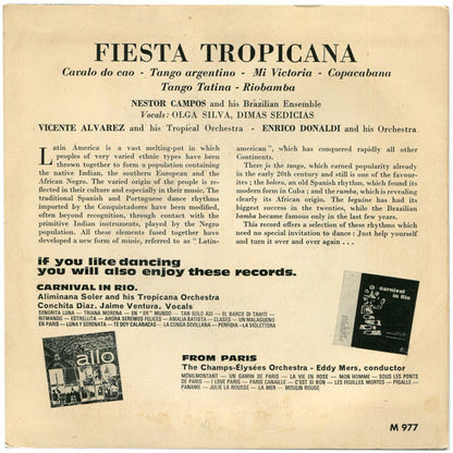 Various : Fiesta Tropicana (Tänze Aus Südamerika) (7", EP, Sol)