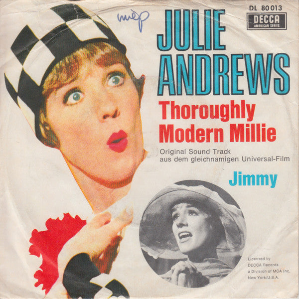 Julie Andrews : Thoroughly Modern Millie (7", Single)