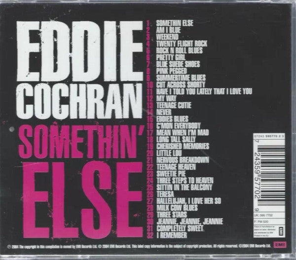 Eddie Cochran : Somethin' Else (CD, Comp)