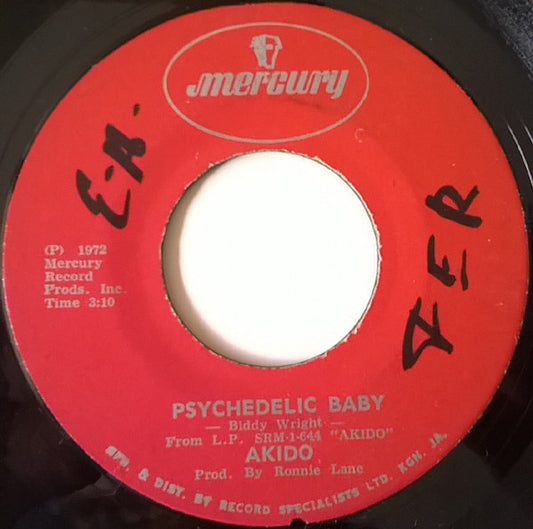 Akido (2) : Psychedelic Baby (7", Single)