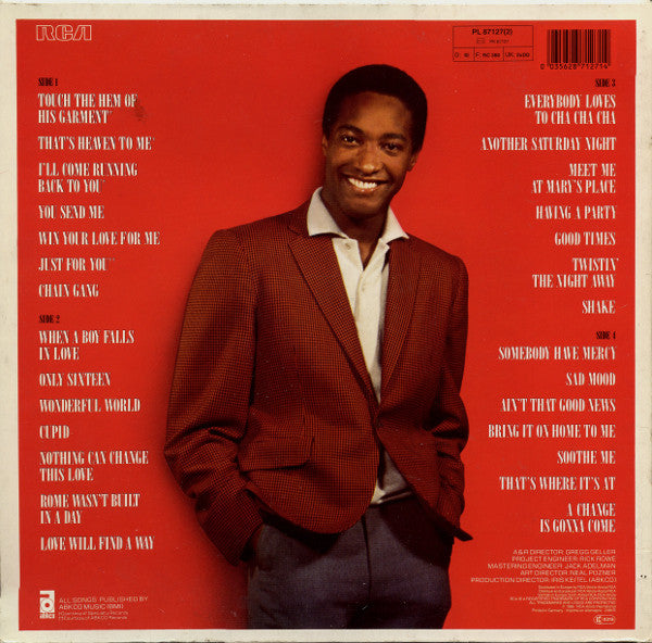 Sam Cooke : The Man And His Music (2xLP, Comp, RM, Gat)