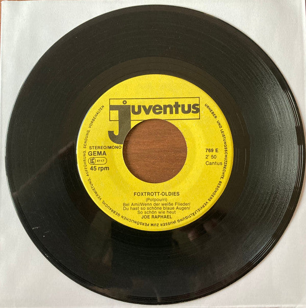 Joe Raphael : Foxtrott-Oldies (7", Single)