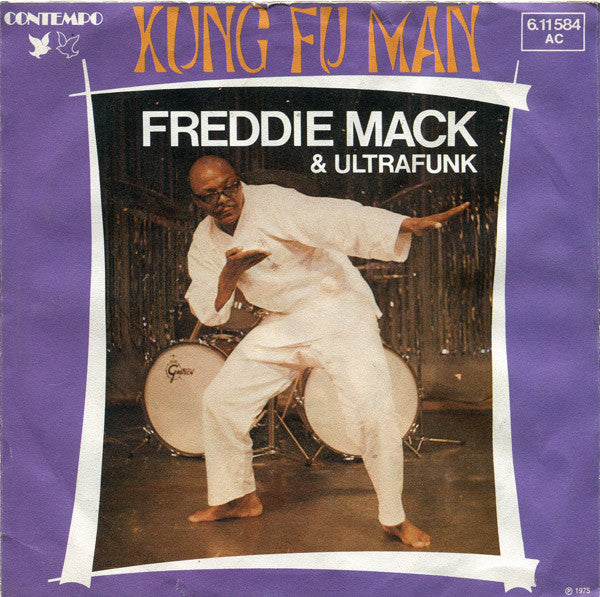 Freddie Mack & Ultrafunk : Kung Fu Man (7", Single)