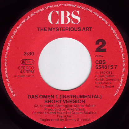 Mysterious Art : Das Omen (Teil 1) (7", Single)