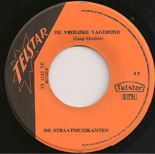 De Straatmuzikanten : Martha / De Vrolijke Vagebond (7", Single)