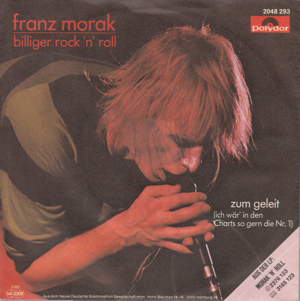 Franz Morak : Billiger Rock 'n' Roll  (7", Single)