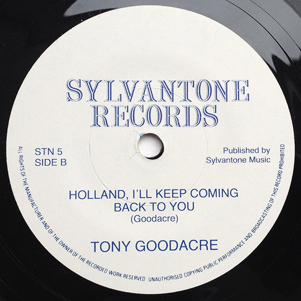 Tony Goodacre : The Floralia Gardens At Oosterhout (7")