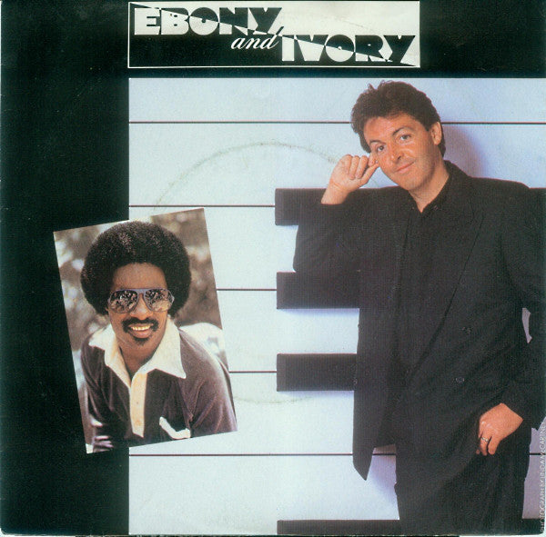 Paul McCartney : Ebony And Ivory (7", Single)