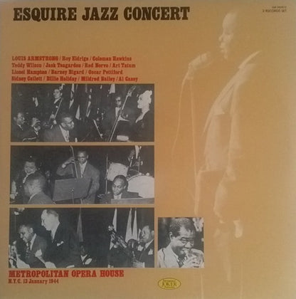 Esquire All Stars : Esquire Jazz Concert - Metropolitan Opera House N.Y.C. 13 January 1944 (2xLP, Gat)