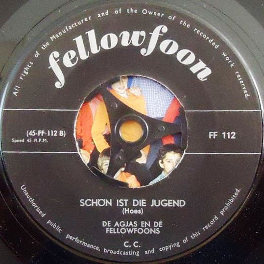 De Agjas en The Fellow Foons : Sieben Tage Glück (7", Single)