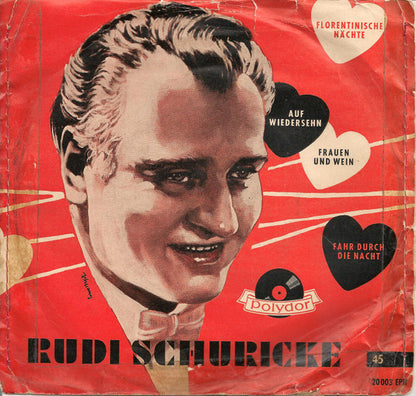 Rudi Schuricke : Florentinische Nächte (7", EP, Mono)