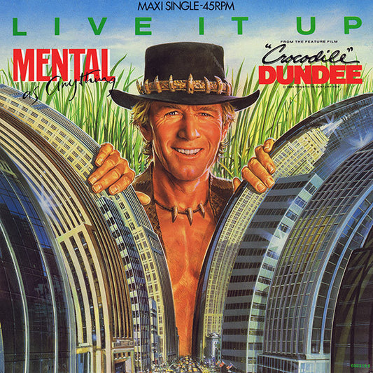 Mental As Anything : Live It Up (12", Maxi, RE)