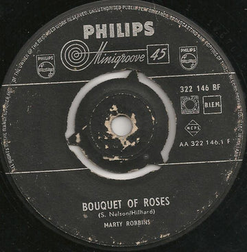 Marty Robbins : Bouquet Of Roses / Have I Told You Lately That I Loved You (7", Single)