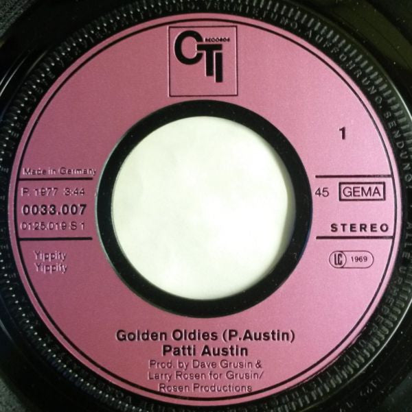 Patti Austin : Golden Oldies  (7")