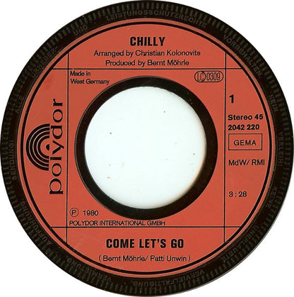 Chilly : Come Let's Go (7", Single)