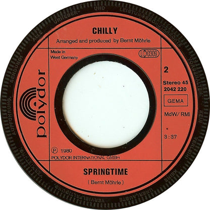 Chilly : Come Let's Go (7", Single)